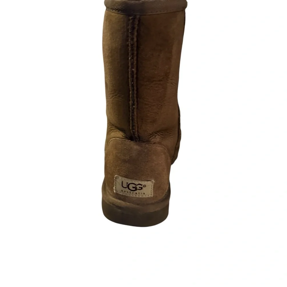 UGG Classic Short Boots Women's Dark Brown Size 6 Sheepskin Australia